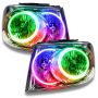 Oracle Lighting 7201-334 SMD Pre-Assembled Headlights, Chrome Bezel, ColorSHIFT(tm) - No Controller