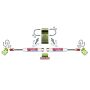 Skyjacker 7203 DUAL STAB KT WHITE W/RED