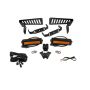 Diode Dynamics DD6095 18-21 Jeep JL Wrangler/Gladiator SS6 Cowl LED Bracket Kit - Amber Flood