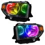 Oracle Lighting 7204-334 SMD Pre-Assembled Headlights, Dual Halo Kit, ColorSHIFT(tm) - No Controller