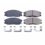 PowerStop 17-864 PowerStop - Z17 Low-Dust Ceramic Brake Pads with Hardware