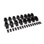 Top Street Performance 72153 TSP 2024 Aluminum Roller Rocker Arms, Chevy SB, 1.5 Ratio, 3/8 in. Stud