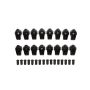 Top Street Performance 72157 TSP 2024 Aluminum Roller Rocker Arms, Chevy SB, 1.5 Ratio, 7/16 in. Stud