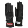 RACEQUIP RQP3550095 Glove Double Layer Child Large Black SFI-5 Youth