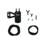 Moroso 85717 H-D Twin Cam (w/Vance & Hines VO2 Air Cleaner Excl VO2 90) Air Oil Separator - Black