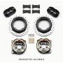 Wilwood 140-13952-D Dynapro Low-Profile 11.00in P-Brake Kit Drilled Strange Eng Floater 3.49in Offset