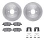 Dynamic Friction 6512-03362 Rotor Kit