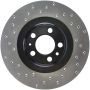Stoptech 128.33054L Drilled Sport Brake Rotor