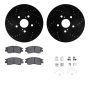 Dynamic Friction 8512-76052 Rotor Kit