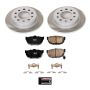 PowerStop SC170 Semi-Coated Rotor and Low-Dust Ceramic Brake Pad Kit