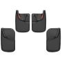 Husky Liners 11-16 Ford F-250 Super Duty/F-350 Super Duty Front and Rear Mud Guards - Black