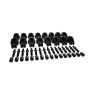 Top Street Performance 72870 TSP 2024 Aluminum Roller Rocker Arms, LS1 LS2 LS6, 1.7 Ratio, Needle Bearing Tip