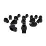 Top Street Performance 72870 TSP 2024 Aluminum Roller Rocker Arms, LS1 LS2 LS6, 1.7 Ratio, Needle Bearing Tip