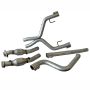 BBK 4011 05-09 Mustang 4.0 V6 True Dual Cat Back Exhaust Conversion Kit With X pipe