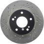 Stoptech 127.42050R Power Slot 6/89-96 Nissan 300ZX Slotted & Drilled Right Front Rotor