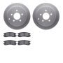 Dynamic Friction 4502-47107 Rotor Kit