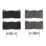 PowerStop 17-1853 PowerStop - Z17 Low-Dust Ceramic Brake Pads with Hardware