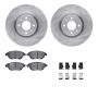 Dynamic Friction 6612-07015 Rotor Kit