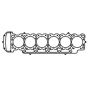 Cometic BMW M30/S38B35 95mm .060 inch MLS-5 Head Gasket