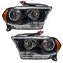 Oracle Lighting 7102-002 SMD Pre-Assembled Headlights, Halogen, Black Bezel, Blue