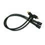 Moroso 27215 97-98 Harley-Davidson FLT/FLHT/FLHR/FLTR Spiral Core Wire Set - Black