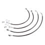 Chase Bays CB-FC-FW 86-92 Mazda RX7 FC Caliper Brake Lines - Front & Rear Lines