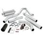Banks Power 48658-B 99 Ford 7.3L w/Cat Conv Monster Exhaust w/ Power Elbow - SS Single Exhaust w/ Black Tip
