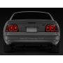 Raxiom 96-98 Ford Mustang Icon LED Tail Lights- Black Housing (Smoked Lens)