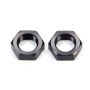 AEROQUIP AERFCM5100 Alum #6 Locknut Black