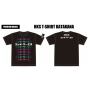 HKS 51007-AK655 T-SHIRT KATAKANA BLACK 2L