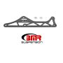 BMR 16-17 6th Gen Camaro Steel Driveshaft Tunnel Brace - Black Hammertone