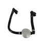 J&L 18-19 Ford Mustang GT Passenger Side Oil Separator 3.0 - Clear Anodized