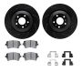 Dynamic Friction 8612-73043 Rotor Kit