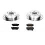 PowerStop K5210 Z23 Daily Driver Carbon-Fiber Ceramic Brake Pad and Drilled & Slotted Rotor Kit