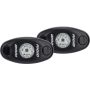 Rigid Industries 482033 A-Series Light - Black - Low Strength - Cool White - Set of 2