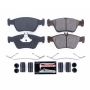 PowerStop Z23-710 PowerStop - Z23 Daily Driver Carbon-Fiber Ceramic Brake Pads with Hardware Kit