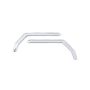 Putco 480228 07-18 Jeep Wrangler JK - Front Only Element Chrome Window Visors
