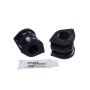 Energy Suspension 06-11 Honda Civic (Excl Si) 24mm Front Sway Bar Bushings - Black