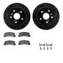 Dynamic Friction 8512-76057 Rotor Kit