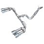 AWE Tuning 3020-42897 AWE 22-24 Audi 8Y S3 Track Edition Exhaust  - Chrome Silver Tips