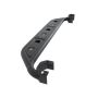 Fishbone Offroad FB23071 07-18 Jeep Wrangler JK 2 Door Steel Side Steps - Black Textured Powdercoat
