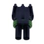 Nitrous Express 17522 2 WAY MALE WEATHER CONNECTOR (1 EA)