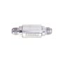 Russell 650200 Performance Polished Aluminum (3in Length 1-1/4in dia. -6 x 3/8in male NPT inlet/outlet)