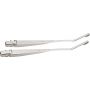 Kentrol 97-06 Jeep Wrangler TJ Windshield Wiper Arms Pair - Polished Silver