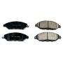 PowerStop 16-1649 PowerStop - Z16 Low-Dust Ceramic Brake Pads