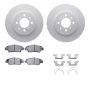Dynamic Friction 4512-59107 Rotor Kit