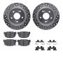 Dynamic Friction 7512-67017 Rotor Kit
