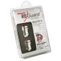 Project Kics WRE600 21/22HEX Chrome Bull Lock Re Guard 14X1.50 - Set of 4