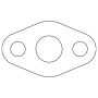 Cometic Gasket C15127 Cometic Ford 59A Flathead V8 .031in Fiber Oil Pump Screen Cover - 1945-1948