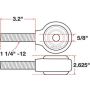 SPECIALTY PRODUCTS COMPANY 15738 XAXIS ROD END BALL JOINT